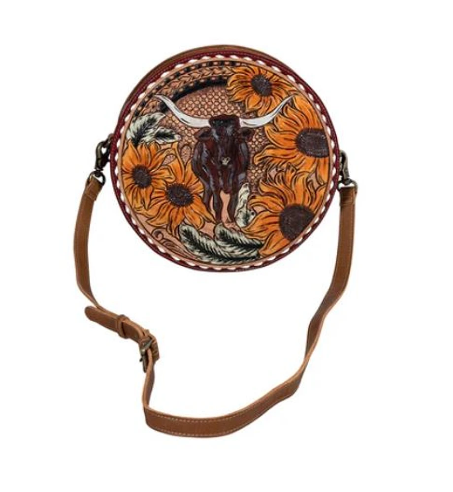 Longhorn Ridge Round Bag