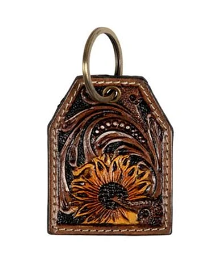 Prairie Sunflowers Rising Key Fob