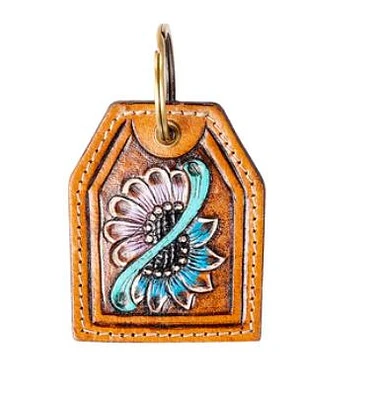 Rising Blooms Key Fob
