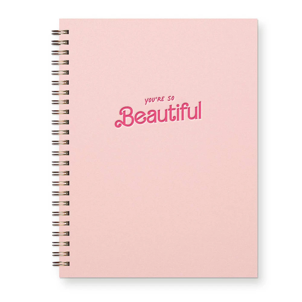 You're So Beautiful Journal: Lined Notebook: Cherry Blossom Cover | Hibiscus Ink