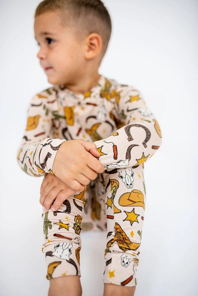 Cowboy Western Bamboo Pajama Set