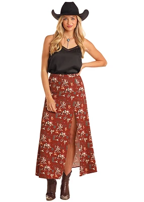 Retro Conversational Skirt