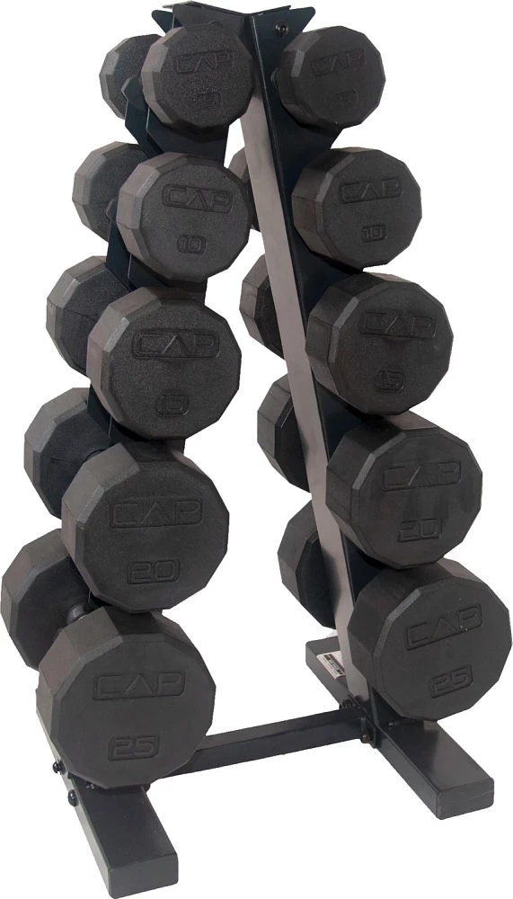 Hex Dumbbell Academy Cap Dumbbells CAP 12-sided Coated Dumbbell