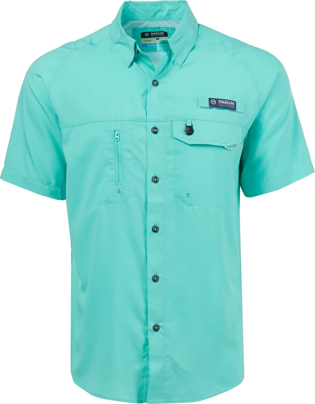 Sun Protection Magellan Short Sleeve Fishing Shirts Magellan