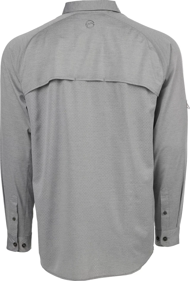 Chemise De Pêche Magellan Outdoors Homme - Manches Longues - RealTree Wave - 3XL - Bleu