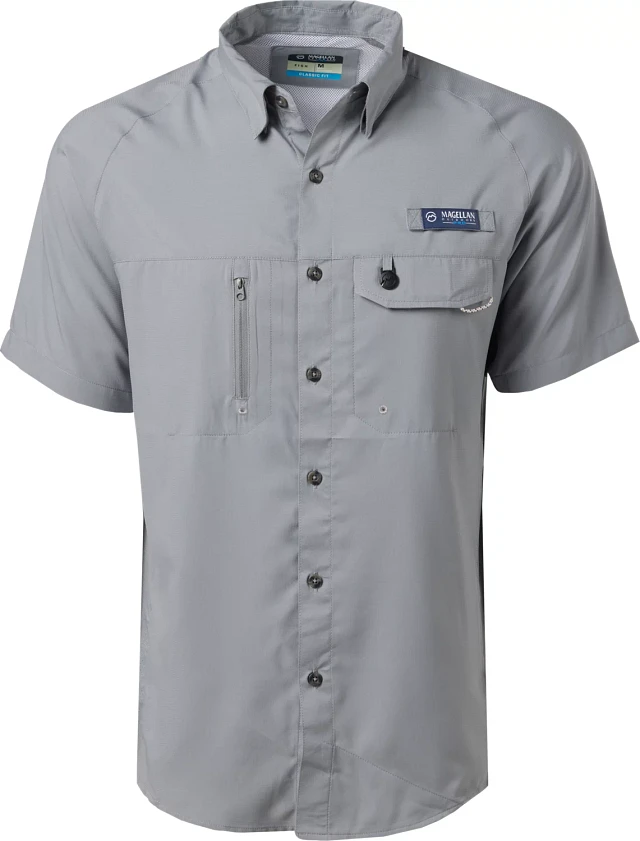 Petite chemise boutonnée grise Magellan Fish Gear coupe