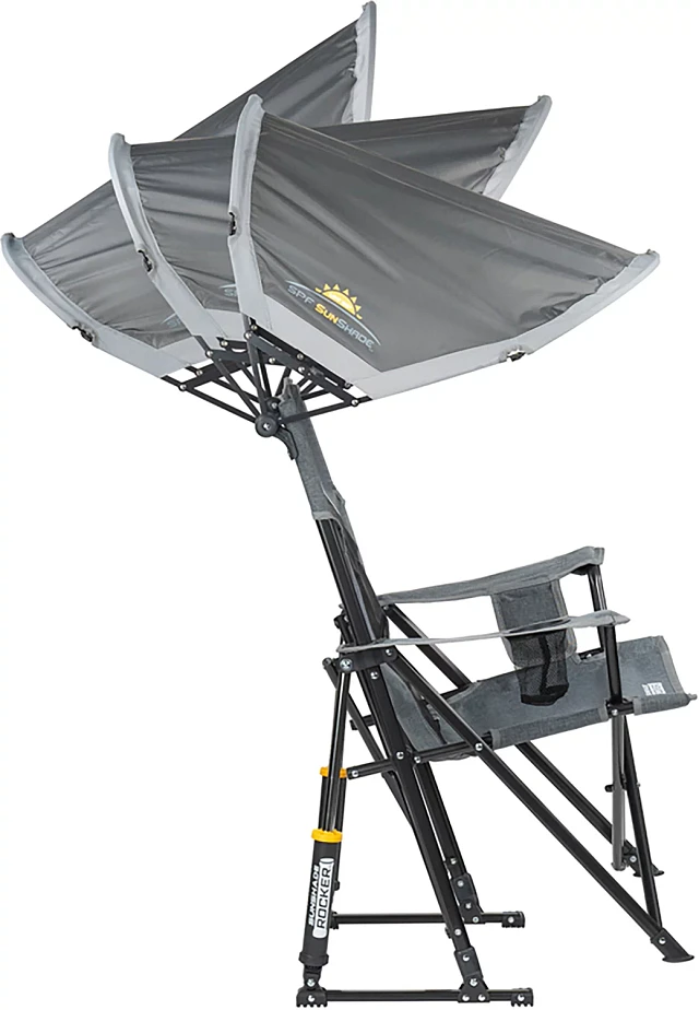 Outdoor Sunshade Gci Rocker Chair With Shade GCI Outdoor SunShade