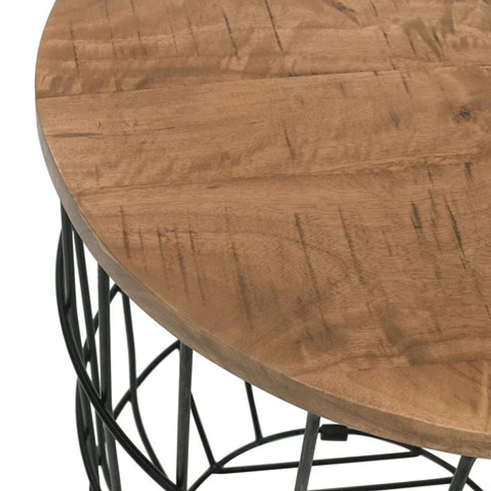 Rondo Nesting End Table - Black