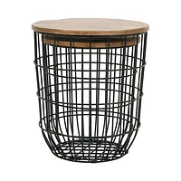 Rondo Nesting End Table - Black