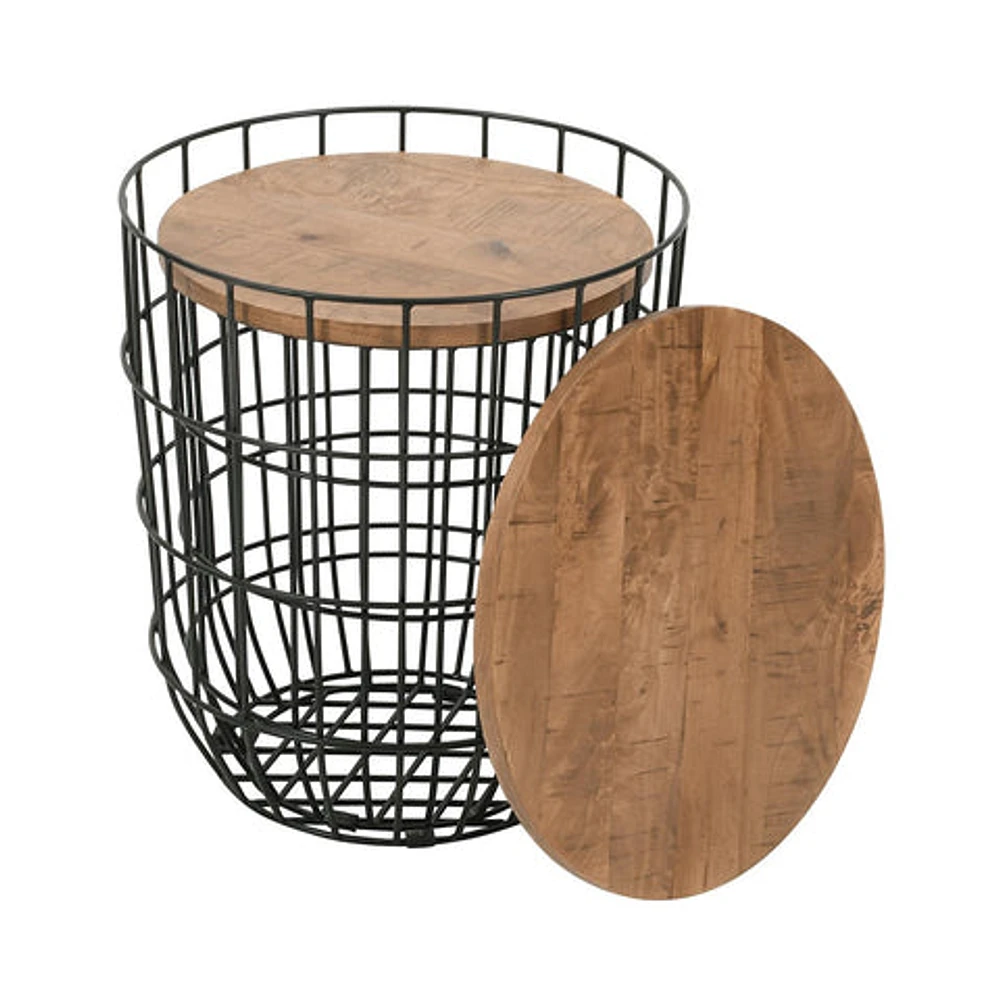 Rondo Nesting End Table - Black