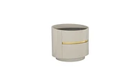 Zelie Glossy 2 Drawer Nightstands