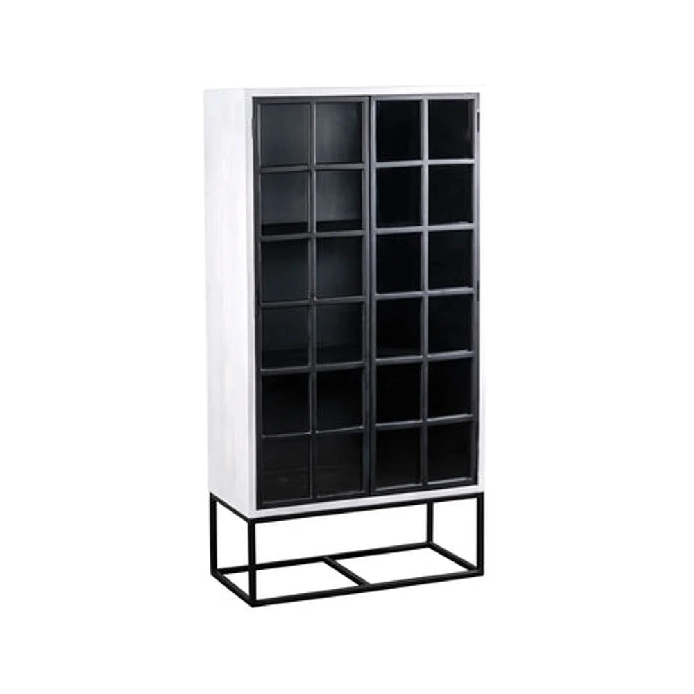 Caged Tall Cabinet