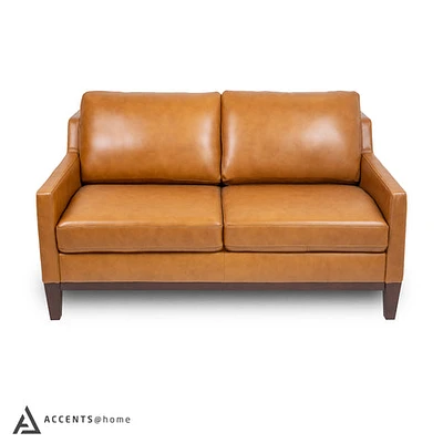 Roba Genuine Leather Loveseat