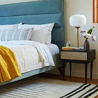 Cane Side Table - Natural