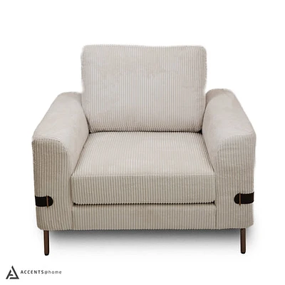 Chadwick Fabric Chair - Ivory