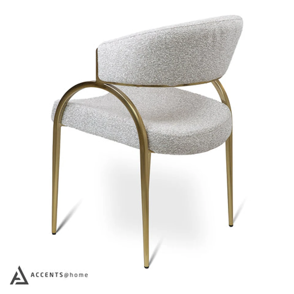 Monet Gold Dining Chair - Champagne
