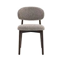 Borna Oak Wood Walnut Dining Chair