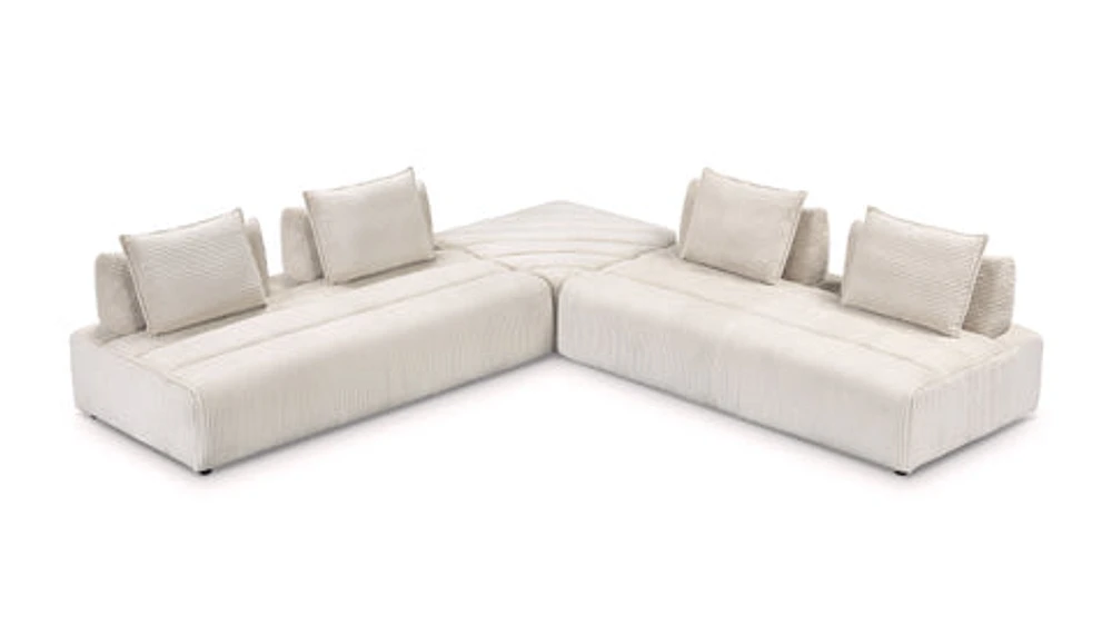 Eddy 3 Pc Modular Sectional
