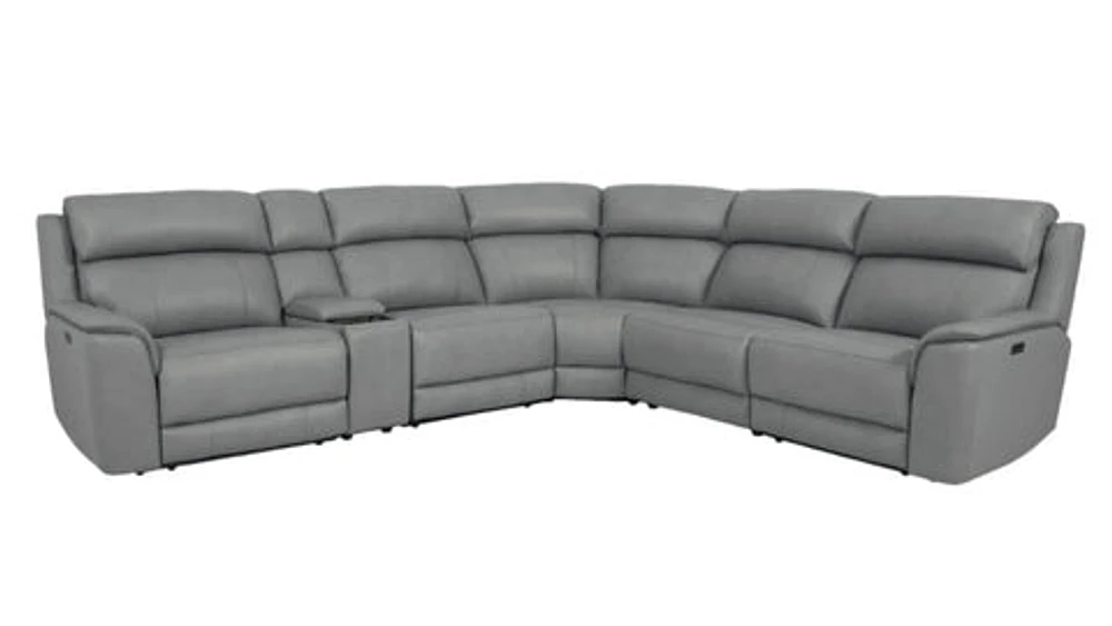 Matheo Genuine Leather Modular Recliner Sectional