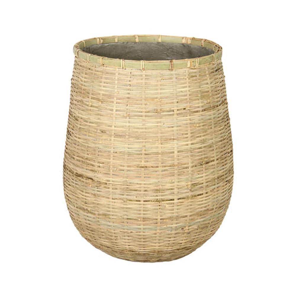 Bamboo Indoor Basket Pot