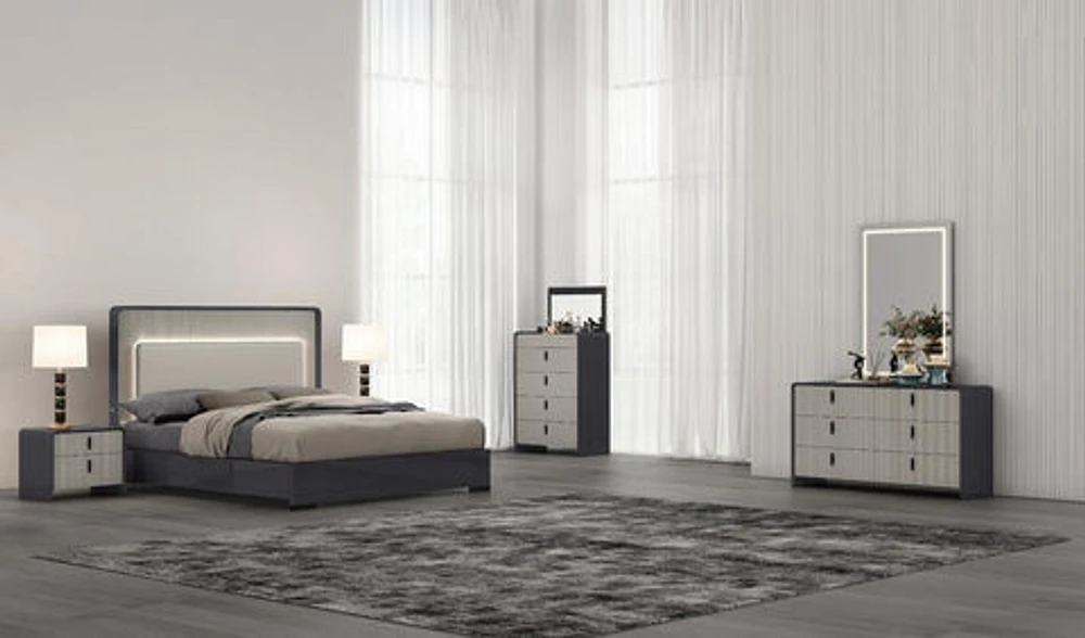 Sofia Two Tone Storage Bed