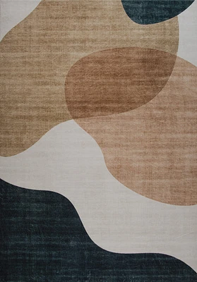 Europa Multi-Color Modern Art Rug