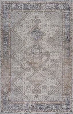 Rio Grey Contemporary Textured Area Rug
