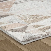 Siena White Vintage Distressed Area Rug