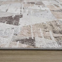 Siena White Vintage Distressed Area Rug