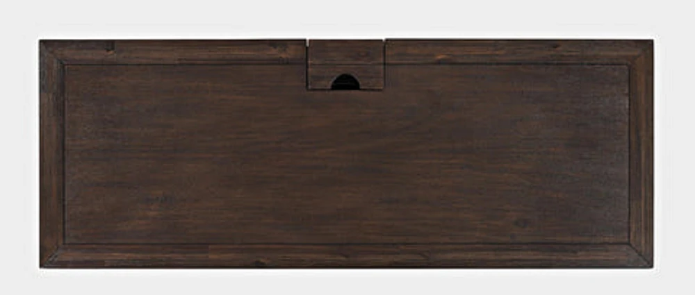 Gramercy power desk dark chevron
