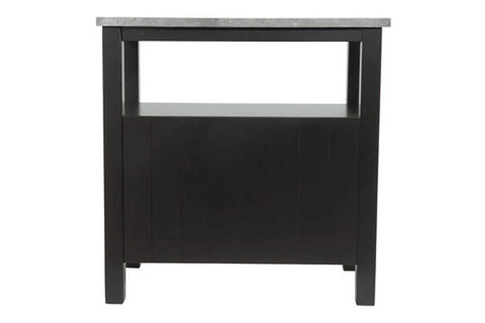 Ezmonei Chairside End Table