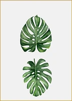 Forest Finds Set of 5 Alloy Matt - Golden Frame Wall Art