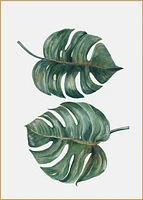 Forest Finds Set of 5 Alloy Matt - Golden Frame Wall Art