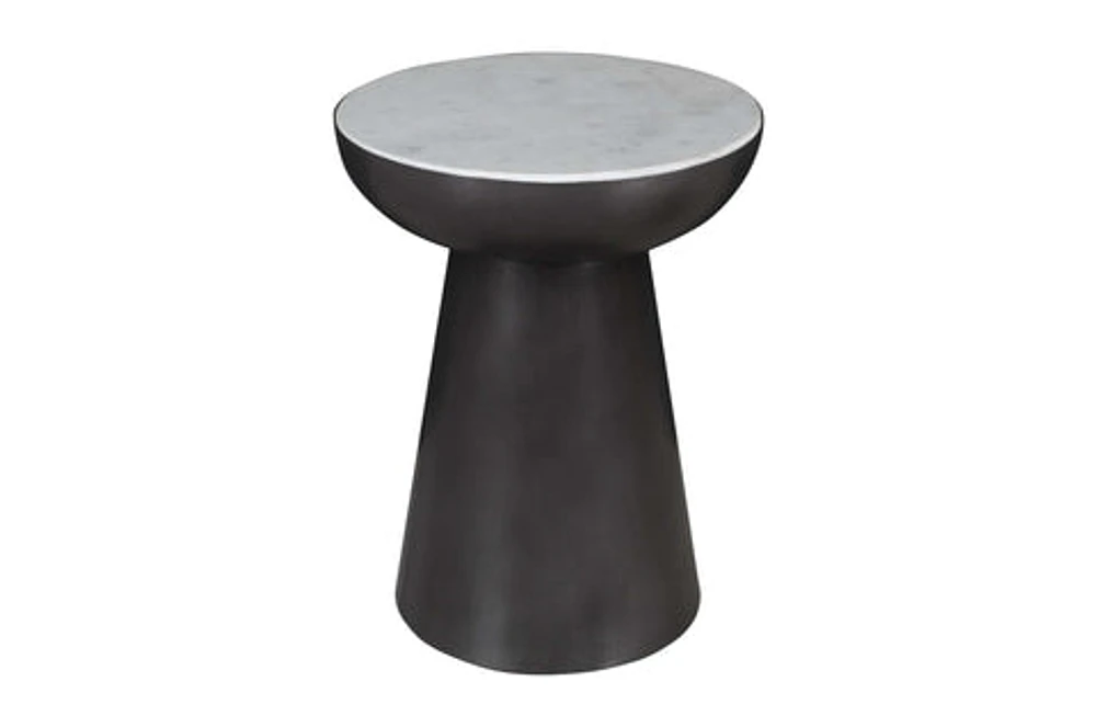 Circularity Pedestal End Table Tall