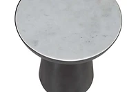 Circularity Pedestal End Table Tall
