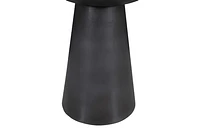 Circularity Pedestal End Table Chairside Short