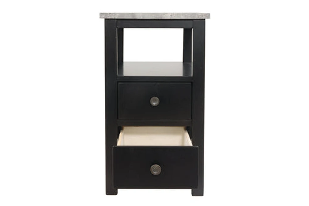 Ezmonei Chairside End Table