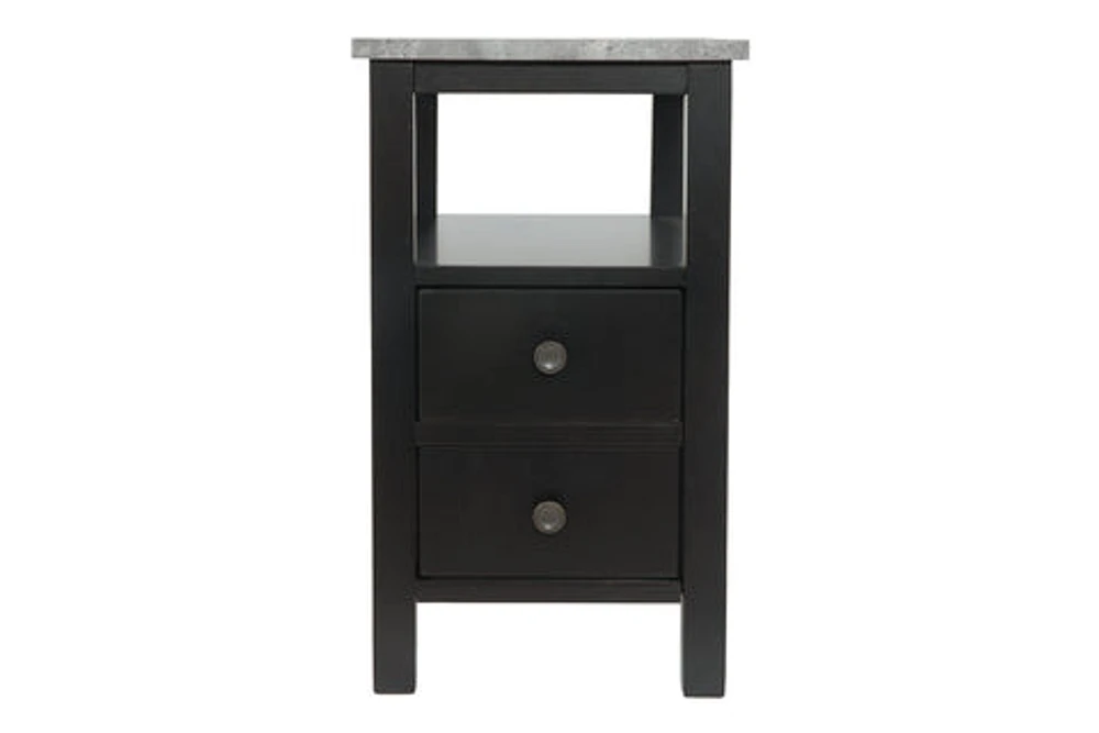 Ezmonei Chairside End Table