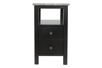 Ezmonei Chairside End Table
