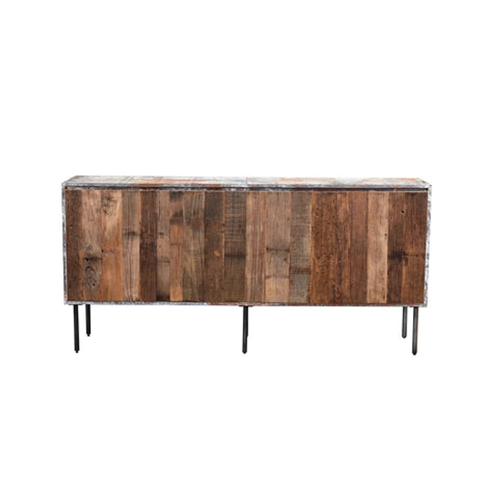 RECLAIMED 4 DOOR SIDEBOARD
