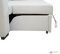 Alonso Sleeper U-shaped sectional - Oatmeal