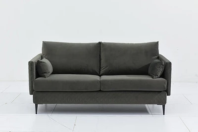Nico Fabric Loveseat - Grey