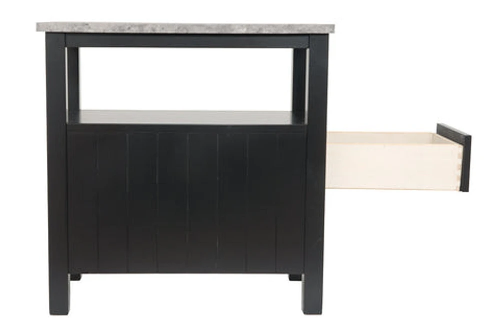 Ezmonei Chairside End Table