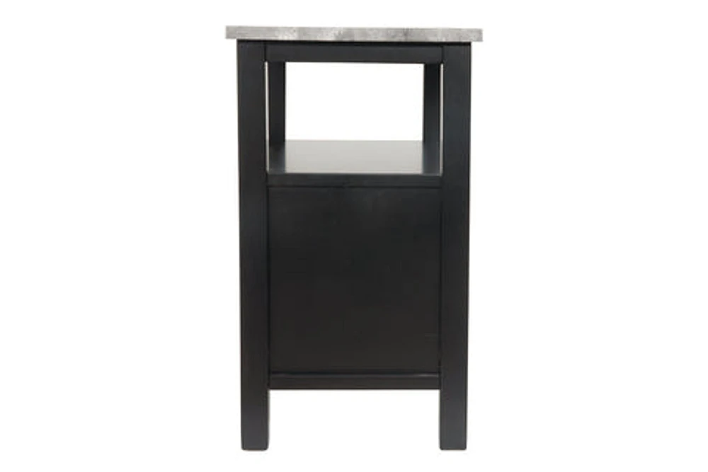 Ezmonei Chairside End Table