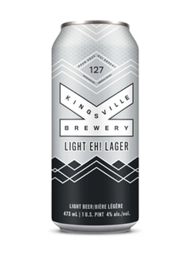 Kingsville Brewery Light Eh! Lager