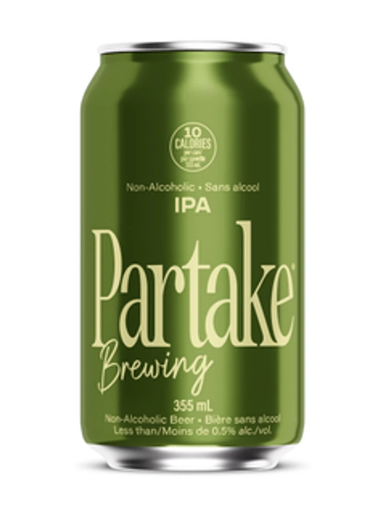 Partake Brewing Non-Alcoholic IPA