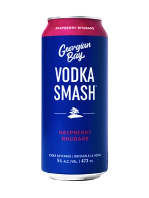 Georgian Bay Raspberry Rhubarb Vodka Smash