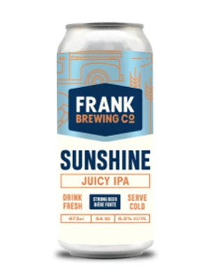 Frank Brewing Co. Sunshine IPA