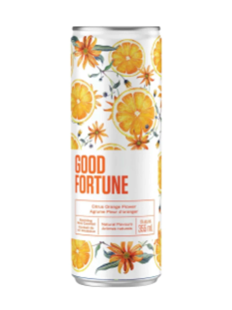 Good Fortune Citrus Orange Flower Sparkling Wine Beverage