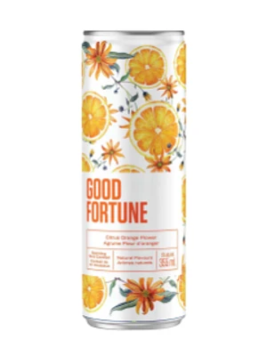Good Fortune Citrus Orange Flower Sparkling Wine Beverage